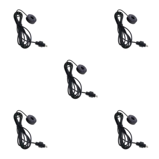 kurtrusly 1/2/3/5 Water Fountain Multipurpose Durable Easy Operation High Quality ABS Spray Head Fish Tank Accessories Humidifier White 12LED light 5PCS