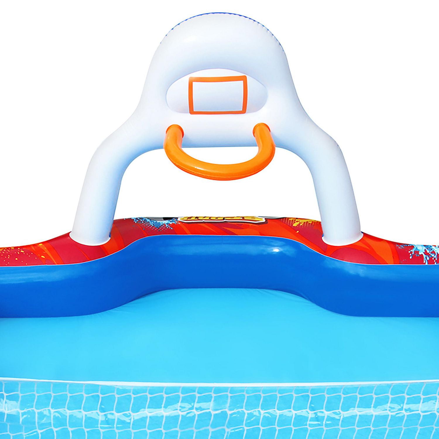 Banzai Sports Arena Splash Pool 4-In-1 Water Play Kids Outdoor Games Inflatable, Ages 3+