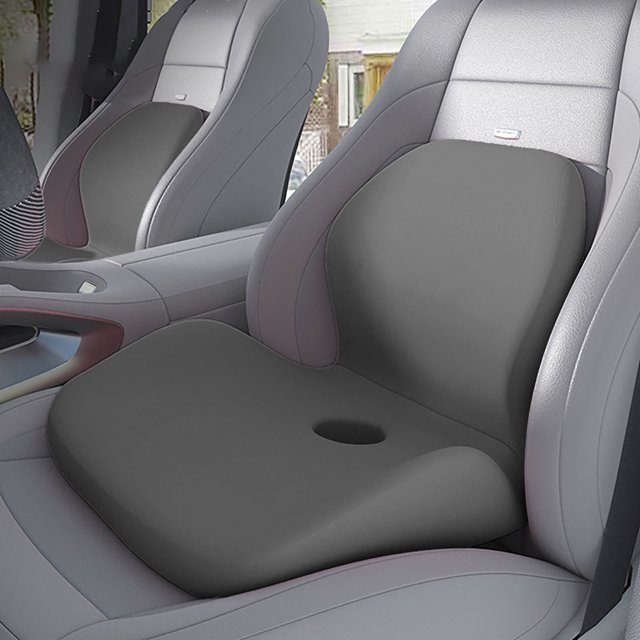 WIFKLSIIPG Work Chair Cushion and Back Support Car Seat Seat Cushion for Tailbone P Ain R Elief Seat Cushion for Off Ice Chair The Home Is B Acked by A Cushion and The Chair Is B Acked