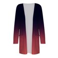 thumbnail image 4 of Pxiakgy cardigans pour Femmes Cardigan de Mode Décontracté à Poches Manches Longues Veste S, 4 of 4