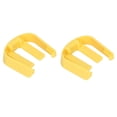 thumbnail image 1 of C Clip Replace Part, Durable 2pcs Plastic Car Washer Clip Quick Connector  For Replacement Yellow, 1 of 8