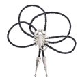thumbnail image 3 of Milaget Alloy Tie Adjustable Costume Rope Sweater Chain Retro Cowboy Scorpion White, 3 of 9