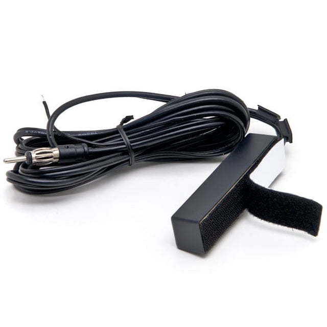 Krator Hidden Antenna AM FM Radio Universal Amplified Kit Compatible with Harley Davidson Dyna Super Glide Sport