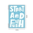 thumbnail image 3 of Styesk Pack Of Two, Vintage Loose-leaf Detachable Notebook, Horizontal Lines New Notepad, 3 of 9