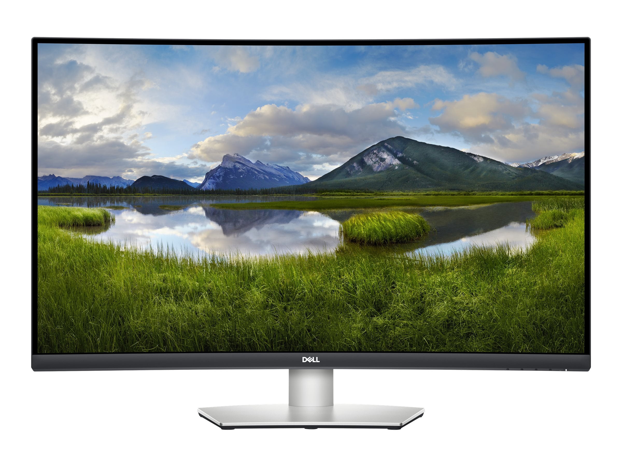 Dell S3221QS 32 Inch Curved 4K UHD, VA Ultra-Thin Bezel Monitor