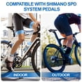 thumbnail image 2 of VONKY SPD Pedals For Mountain Bikes Durability Wide Application Universal Anti-corrosion Bike Cleats 1Set, 2 of 6