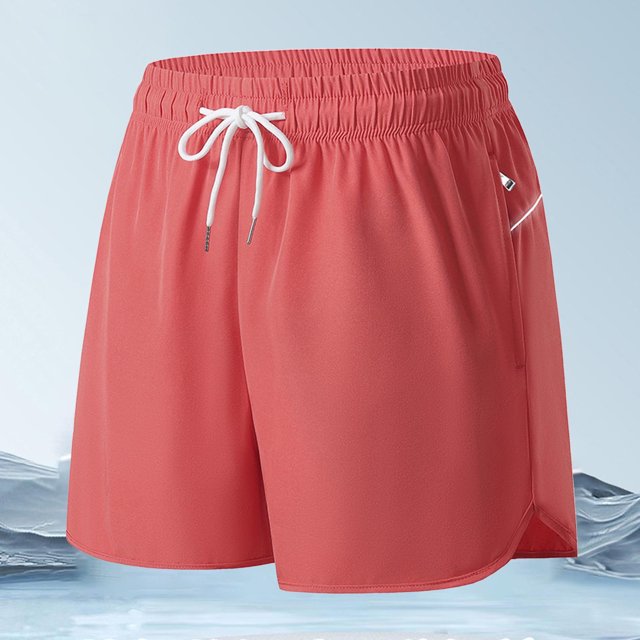 Styesk Mens Shorts Men Leisure Fashion Solid Color Loose And Comfortable Motion Straight-leg Work Clothes Shorts