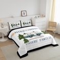 thumbnail image 3 of Erosebridal Happy Camping Bedding Sets Twin with Comforter, RV Car Duvet Insert, Rustic Farmhouse Decor, Reversible 2-Piece, 3 of 7