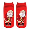 thumbnail image 1 of Harpily Women Fashion Three-dimensional Printed Socks Christmas Socks, 1 of 1