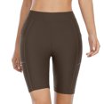 thumbnail image 2 of BeautyIn Shorts de Bain pour Femmes avec Poches Taille Haute Longs Board Shorts, 2 of 6