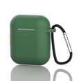 thumbnail image 1 of PANDACO Forest Green Soft Case for AirPods Charging Case (1st/2nd Gen), 1 of 3