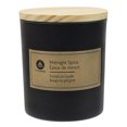 thumbnail image 1 of Hometrends 7.5oz Midnight Spice Scented Frosted Jar Candle, 1 of 5