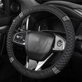 thumbnail image 1 of Universal 38 cm Bling Car Steering Wheel Cover Rhinestone Steering-Wheel Cover. R9A1, 1 of 8