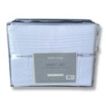 thumbnail image 1 of Cotton House - Ensemble de Draps en Microfibre, Infroissable, Format Jumeau, Blanc, 1 of 3