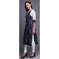 thumbnail image 3 of Bimba Robe Kurti Longue en Coton Imprimé, Tunique Droite, Robes pour Femmes, Haut Indien - Très Petit, 3 of 6