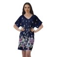 thumbnail image 1 of Moomaya Robes d'Anniversaire Femmes Robe de Travail Imprimée Femmes Bureau Robes à Col en V, 1 of 6