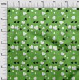 thumbnail image 3 of oneOone Georgette Viscose Green Fabric Poker Card Sewing Material Print Fabric By The Yard 42 Inch Wide, 3 of 4