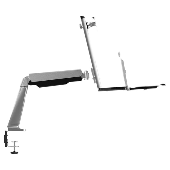Poste de travail TygerClaw, 25,6", blanc