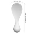 thumbnail image 3 of Binwennn Cuillère Antiadhésive pour Riz avec Design pour un Service et un Rangement Faciles Assiettes de Charge 6 Napperons Ronds Lavables Ensemble de Table Ronde pour 4 Napperons de Table de Patio Modernes Petite Table à Manger Ensemble Rond, 3 of 6