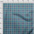 thumbnail image 2 of oneOone Viscose Jersey Fabric Madras Check Fabric Prints By Yard 60 Inch Wide, 2 of 5