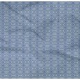 thumbnail image 4 of oneOone Organic Cotton Poplin Twill Fabric Greek Key Geometric Print Fabric BTY 42 Inch Wide, 4 of 4