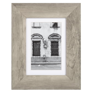 DesignOvation Benoit 5"x7" Matted to 4"x6" Picture Frame