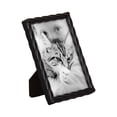 thumbnail image 3 of DesignOvation Saltana 5" x 7" Braided Black Tabletop Picture Frame, 3 of 9