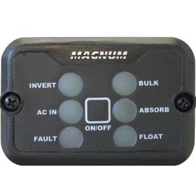 Magnum Energy Power Inverter Remote Control MM-RC25 Use With MM Series/MM-AE Series And MMS Series Inverter/Chargers; LED Indicator To Show Current Operating Mode