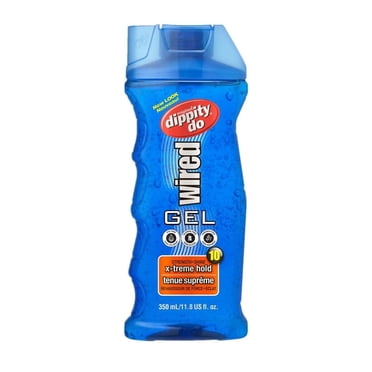 dippity-do GET WIRED Hair Gel - Adds Strength & Shine - Extreme Hold