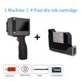 thumbnail image 2 of Printer Jet, Portable Handheld Printer, 12.7mm Lot Qr Code Barcode Printer, Intelligent Inkjet Fast Dry Printing, Not Easy To Fade ,Fast Printing, 2 of 6