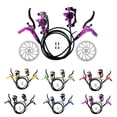 thumbnail image 4 of Hydraulic Disc Brake Set Modification Professional Bikes Accessories Bicycle Parts Cycling Accessories Braking Kit Modified Part Purple Left and Rid Side, 4 of 9