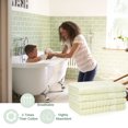 thumbnail image 2 of Unique Bargains 4Pcs Viscose Bath Towels Soft Absorbent 27'x54', 2 of 10