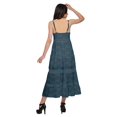 thumbnail image 3 of Moomaya Robe Maxi Sans Manches à Bretelles Spaghetti Ajustables pour Femmes Grande Taille, 3 of 6