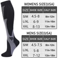 thumbnail image 2 of Compression Socks 20-30 mmHg for Men Women Medical Nurses Athletic Travel, 2 of 5