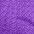 thumbnail image 1 of oneOone Cotton Poplin Violet Fabric Asian Paisley Craft Projects Decor Fabric Printed By The Yard 56 Inch Wide, 1 of 4