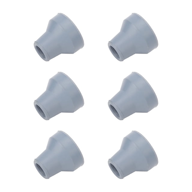 Pointes de Canne en Caoutchouc, Pointes de Canne Robustes, Souples, Inodores et Résistantes à l'Usure pour Cannes à Trois Pieds