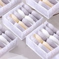 thumbnail image 5 of Fridja Clearance Under $5 Wardrobe Clothes Organizer, Compartment Clothes Organizer With Support, Foldable Washable Laundry Drawer Organizer With Handle, 5 of 5