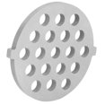 thumbnail image 2 of Grinder Attachment, Meat Grinder Blade Easy To   For Home For Family, 2 of 8