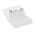 thumbnail image 3 of ANGGREK Nail Drill Bit Set, Manicure Tool, 9Pcs For Nail Salon Personal Manicure, 3 of 8