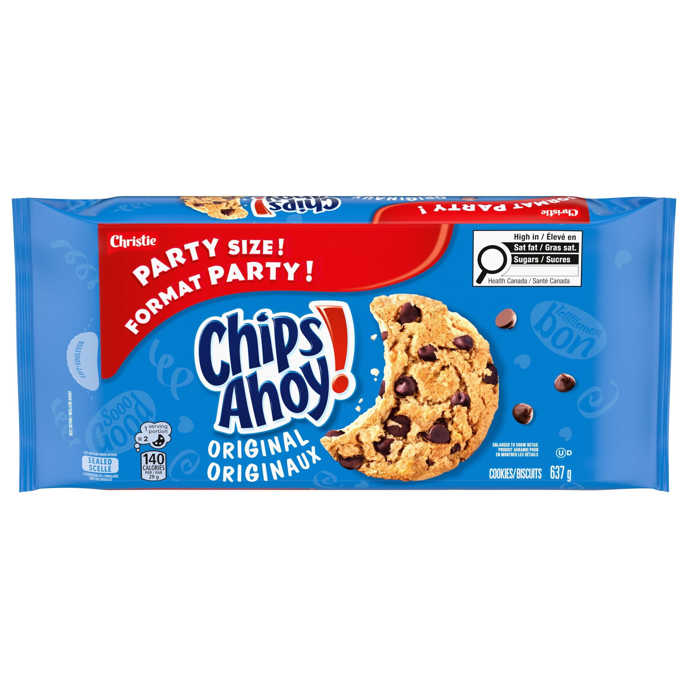 Chips Ahoy! Original Cookies, Chocolate Chip , Party Size