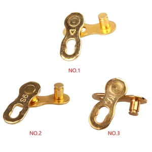 1 Connecteur de chaînes de vélos Pair MTB Boucle magique boucle vélo Buckle Road Racing Mountain Bike Accessoires de vélo 8 Vitesse