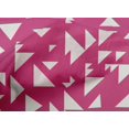 thumbnail image 5 of oneOone Tissu Popeline de Coton Triangle Imprimé Géométrique par Yard 42 Pouces de Large, 5 of 5