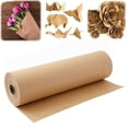 thumbnail image 2 of Kraft Paper Roll 30 Meters Brown - Natural Recycled Material - Perfect for Packing, Wrapping, Craft, Postal, Shipping, Dunnage and Parcel, 2 of 8