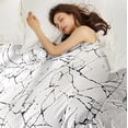 thumbnail image 4 of Birdeem Housse de Couette Simple d'Été Conviviale Brossée Housse de Couette Simple Toutes Saisons Conviviale Literie Douce Housse de Couette Double Motifs Frais, 4 of 6
