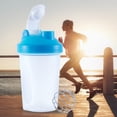 thumbnail image 3 of 600ml Shaker Bottle Sports Whey Protein Mixing Bottle With Stirring Ball Bot Cup, 3 of 3