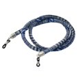 thumbnail image 3 of lionlar Ethnic Coarse Cotton Eyeglasses Rope Sunglasses Holder Retainer 28" Blue, 3 of 6