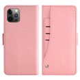 thumbnail image 5 of Wallet Case for iPhone 12 Pro Max6.7 inch, Blocking Card Slot Stand Shockproof TPU Interior Case PU Leather Magnetic Protect Flip Cover Compatible with iPhone 12 Pro Max6.7 inch, Pink, 5 of 5