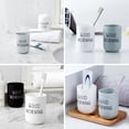 thumbnail image 4 of Zootealy Toothbrush Holder Cup Toothpaste Holder Travel Container Electric Toothbrush Case Flosser Storage Organizer Mugs Towel Toothpaste Holder, 4 of 6