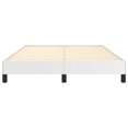 thumbnail image 4 of vidaXL Bed Frame White 137x190 cm Full Faux Leather, 4 of 7