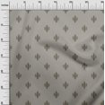 thumbnail image 2 of oneOone Viscose Jersey Fabric Geometric Ikat Printed Craft Fabric BTY 60 Inch Wide, 2 of 4